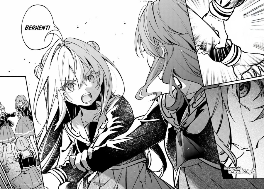 Hikikomari Kyuuketsuki no Monmon Chapter 14 - halaman 8