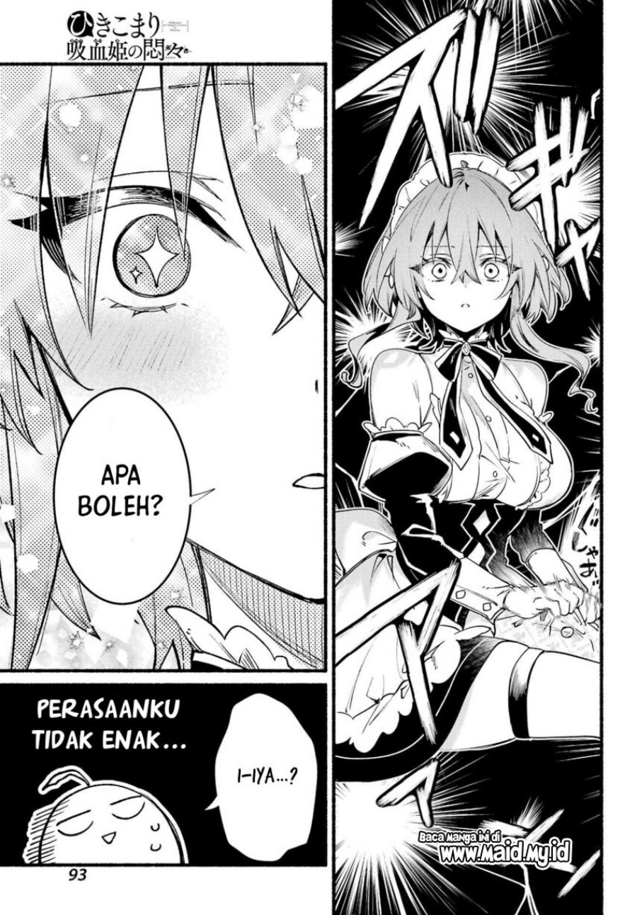 Hikikomari Kyuuketsuki no Monmon Chapter 19 - halaman 15
