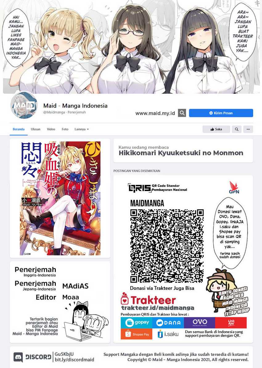 Hikikomari Kyuuketsuki no Monmon Chapter 4 - halaman 2