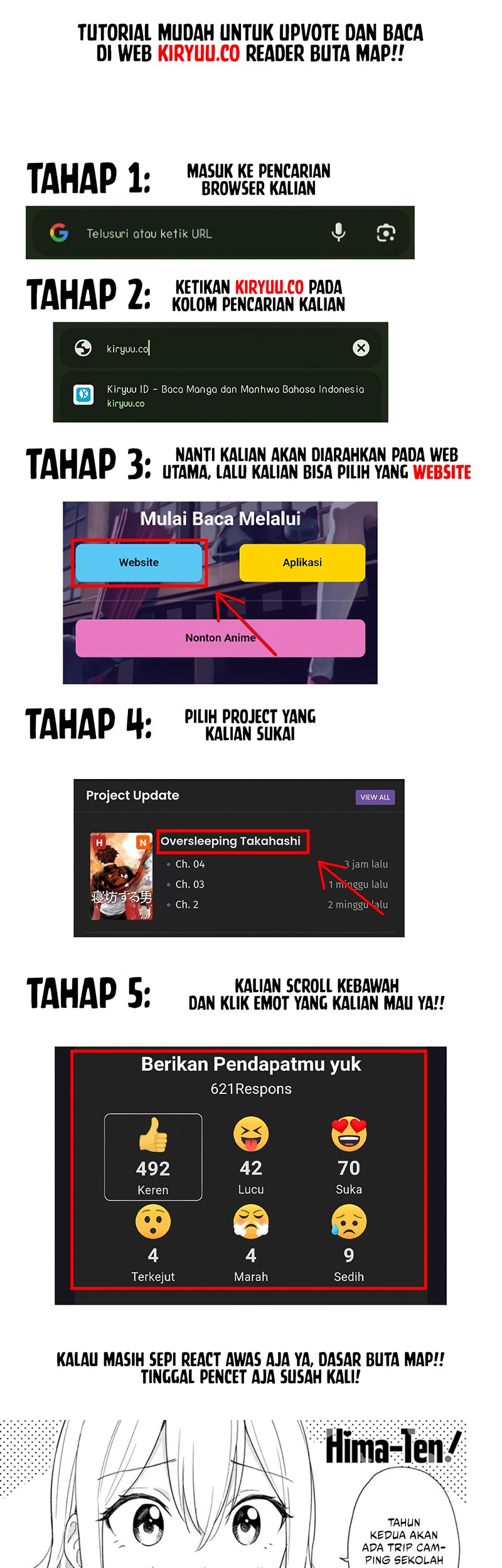 Hima-Ten! Chapter 18 - halaman 1