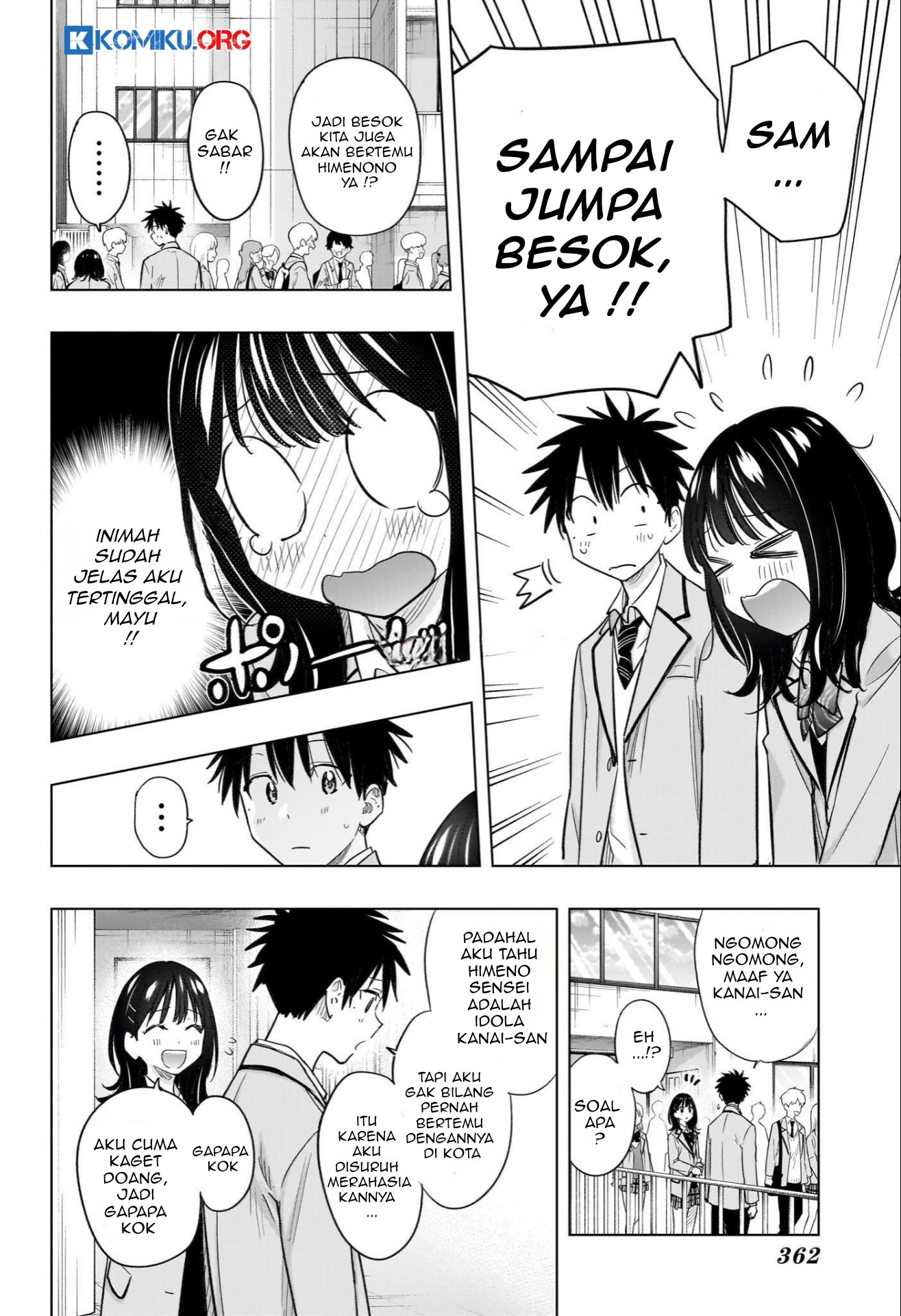 Hima-Ten! Chapter 55 - halaman 5