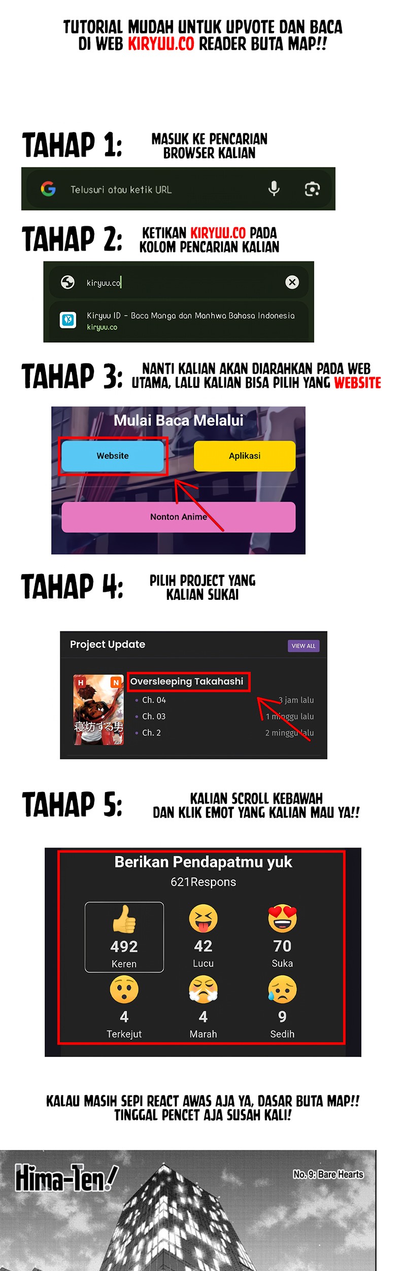 Hima-Ten! Chapter 9 - halaman 1