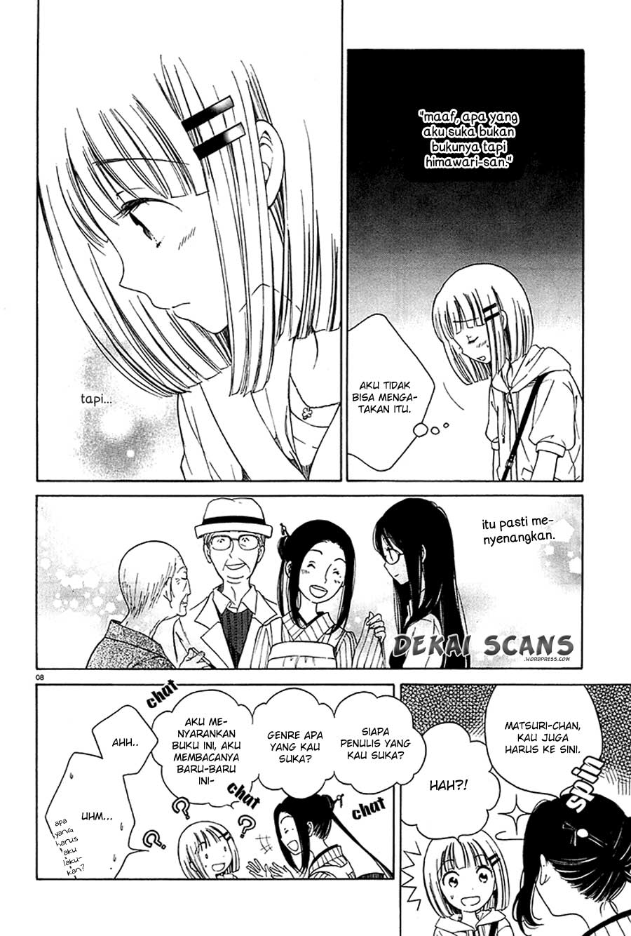 Himawari-san Chapter 4 - halaman 9