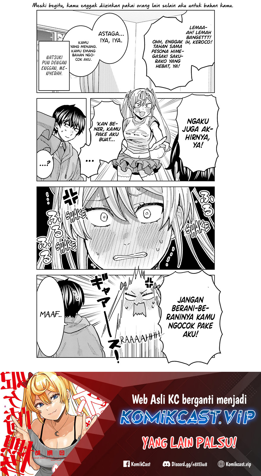 Himegasaki Sakurako wa Kyou mo Fubin Kawaii Chapter 21 - halaman 17
