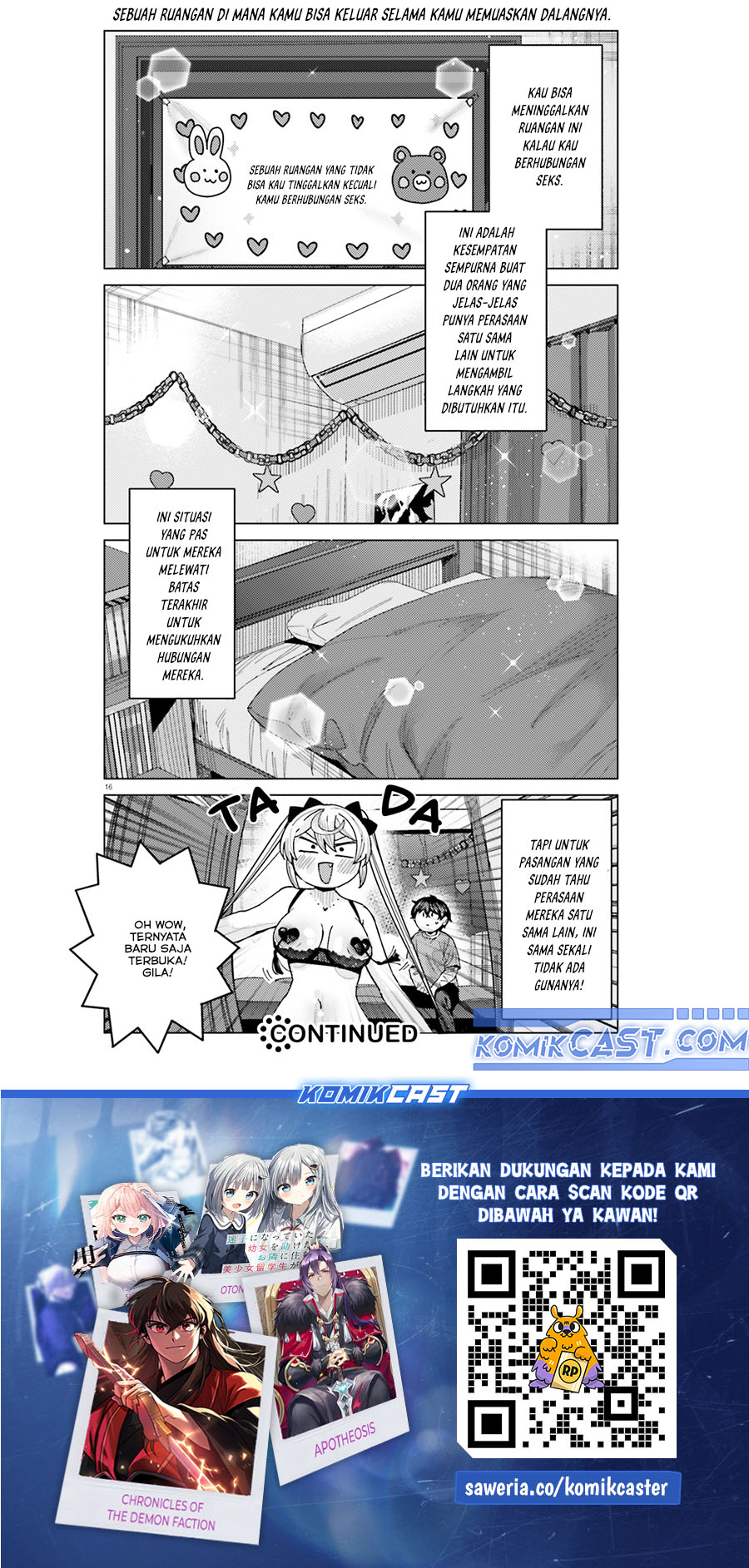 Himegasaki Sakurako wa Kyou mo Fubin Kawaii Chapter 43 - halaman 16