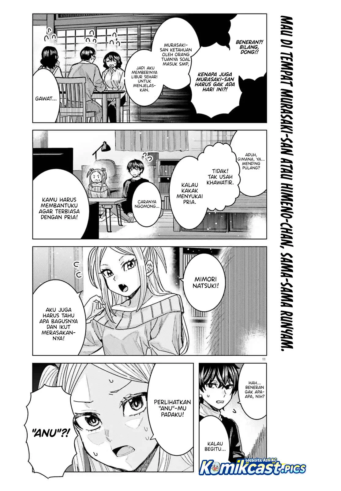 Himegasaki Sakurako wa Kyou mo Fubin Kawaii Chapter 45 - halaman 11