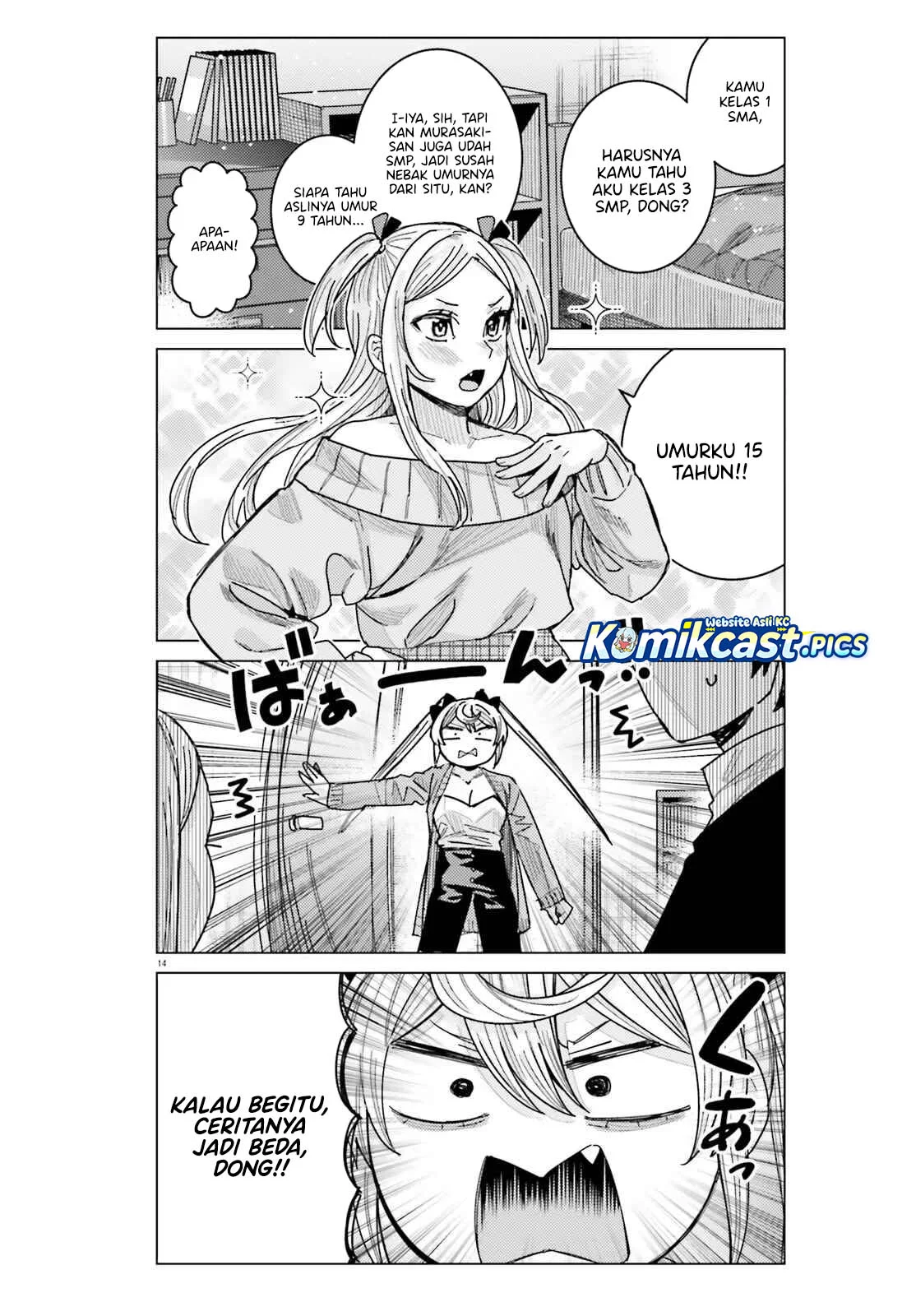 Himegasaki Sakurako wa Kyou mo Fubin Kawaii Chapter 45 - halaman 14