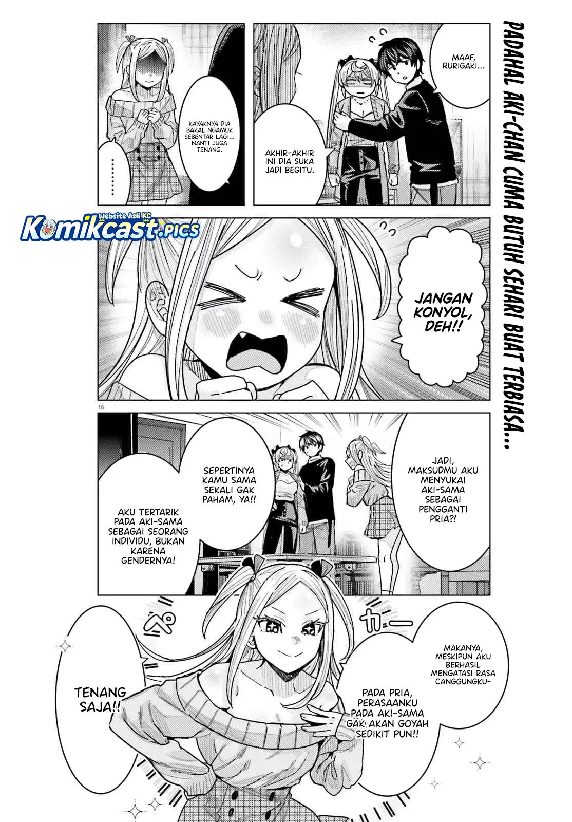 Himegasaki Sakurako wa Kyou mo Fubin Kawaii Chapter 45 - halaman 16