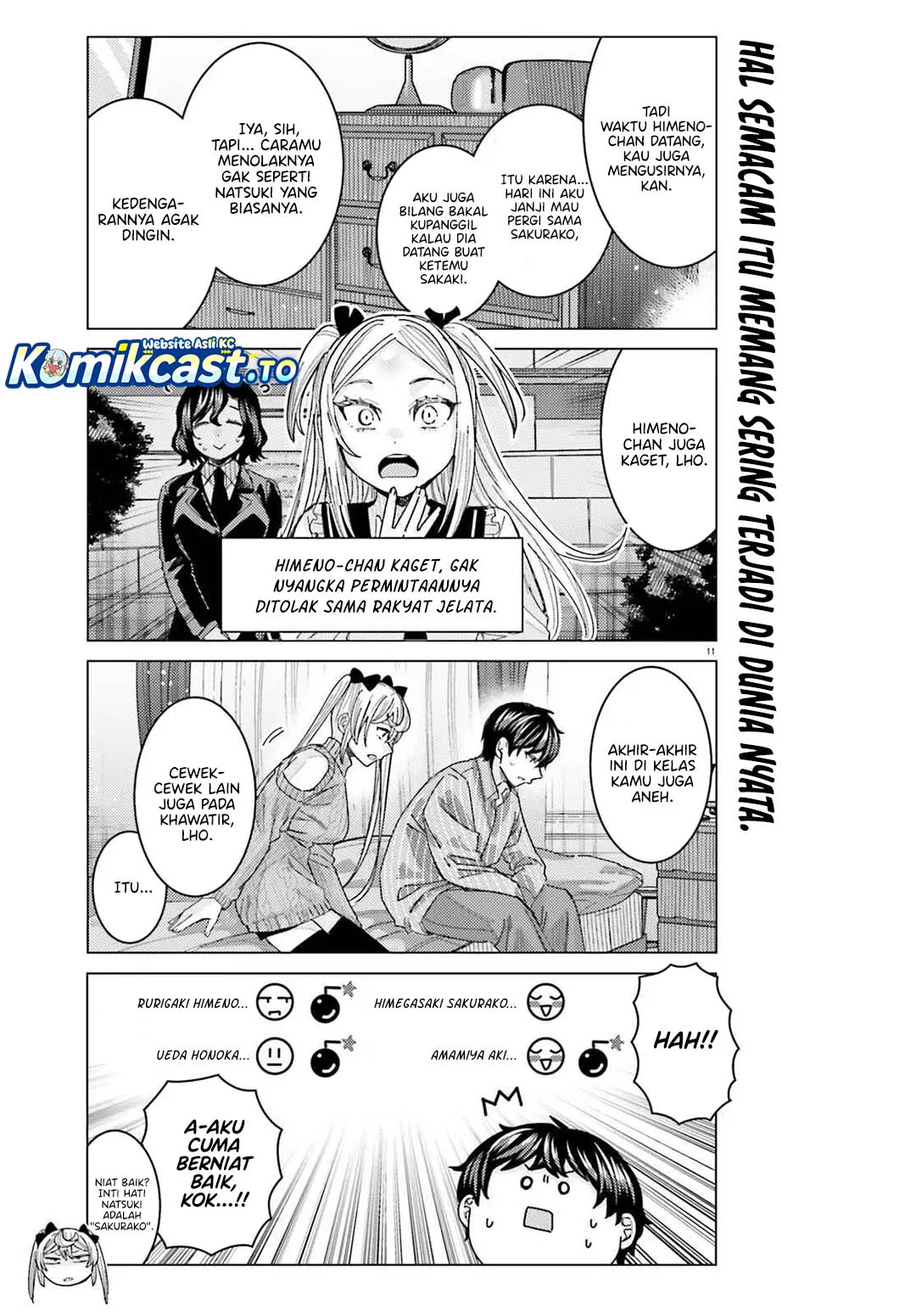 Himegasaki Sakurako wa Kyou mo Fubin Kawaii Chapter 46 - halaman 11