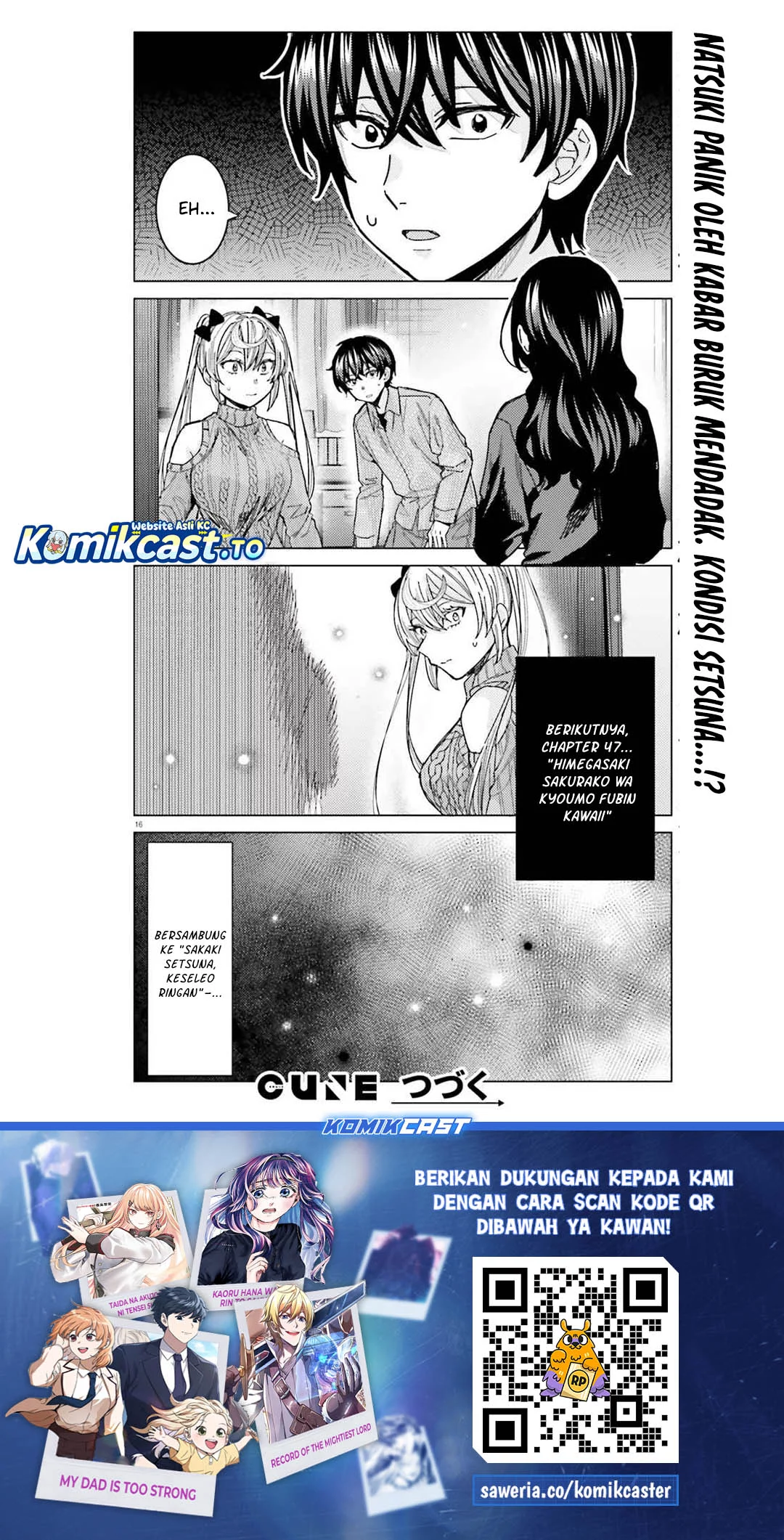 Himegasaki Sakurako wa Kyou mo Fubin Kawaii Chapter 46 - halaman 16