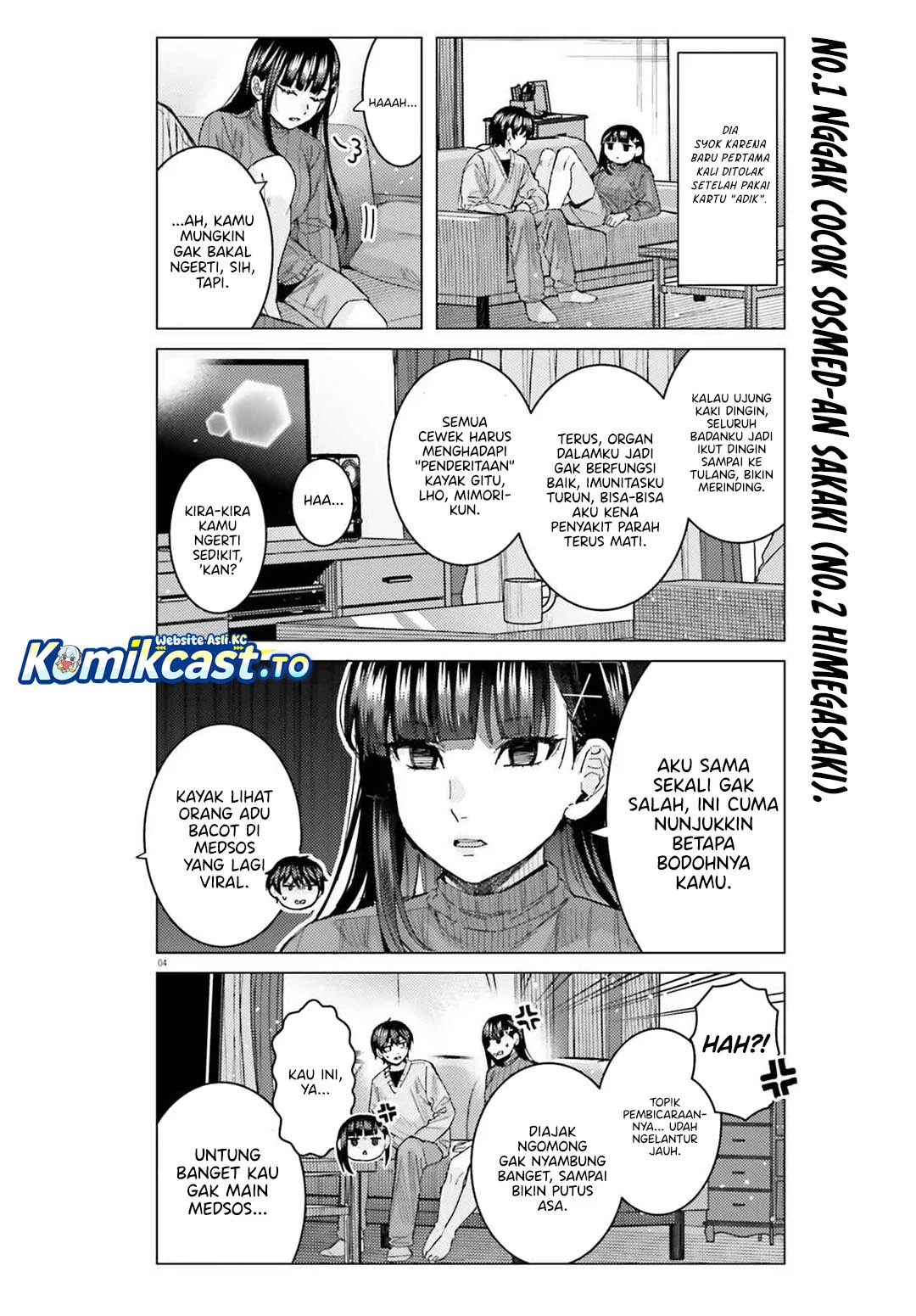 Himegasaki Sakurako wa Kyou mo Fubin Kawaii Chapter 46 - halaman 4