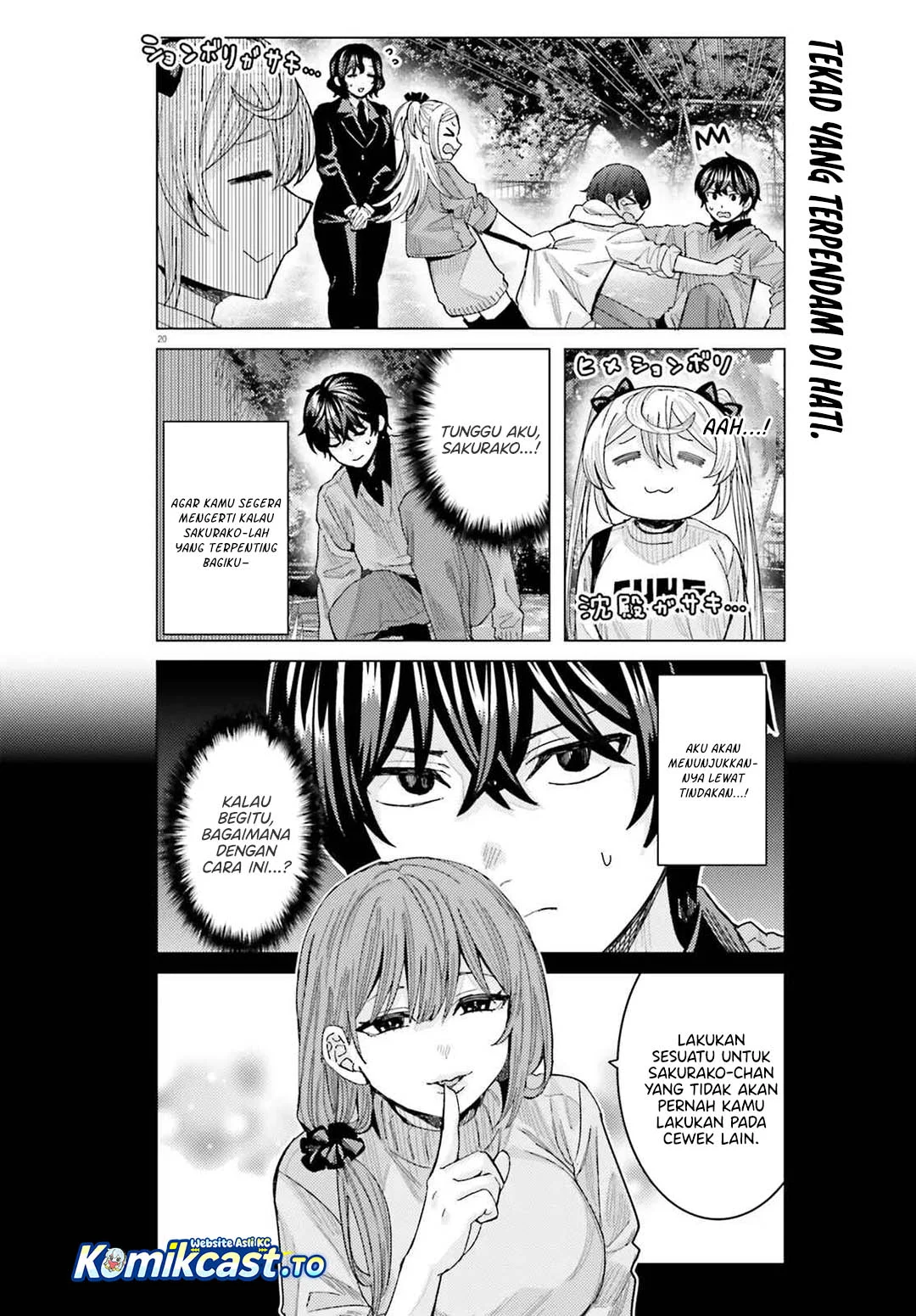 Himegasaki Sakurako wa Kyou mo Fubin Kawaii Chapter 47 - halaman 20