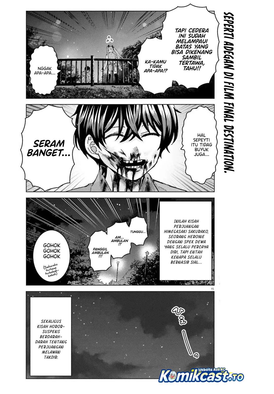 Himegasaki Sakurako wa Kyou mo Fubin Kawaii Chapter 48 - halaman 15