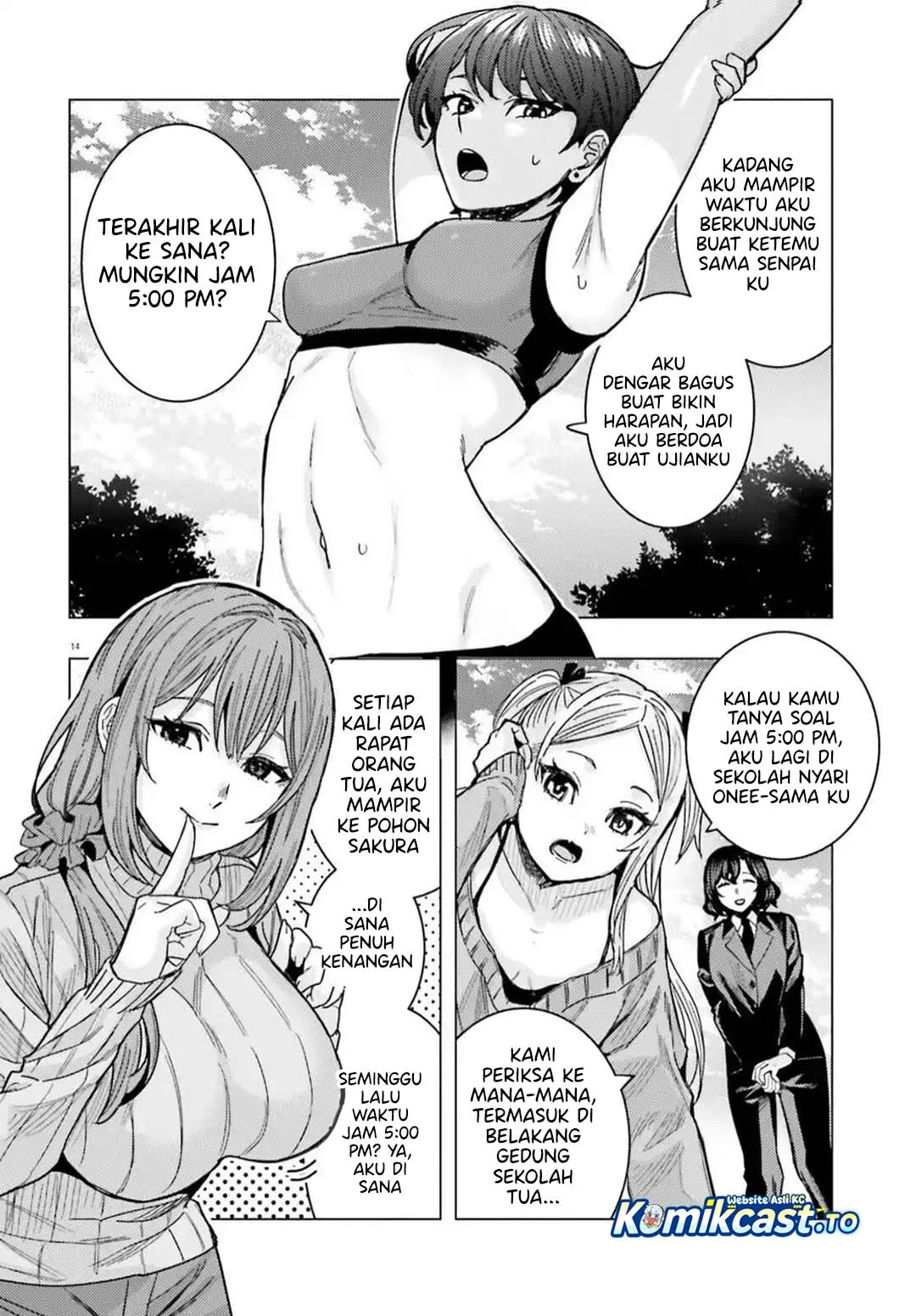 Himegasaki Sakurako wa Kyou mo Fubin Kawaii Chapter 57 - halaman 17