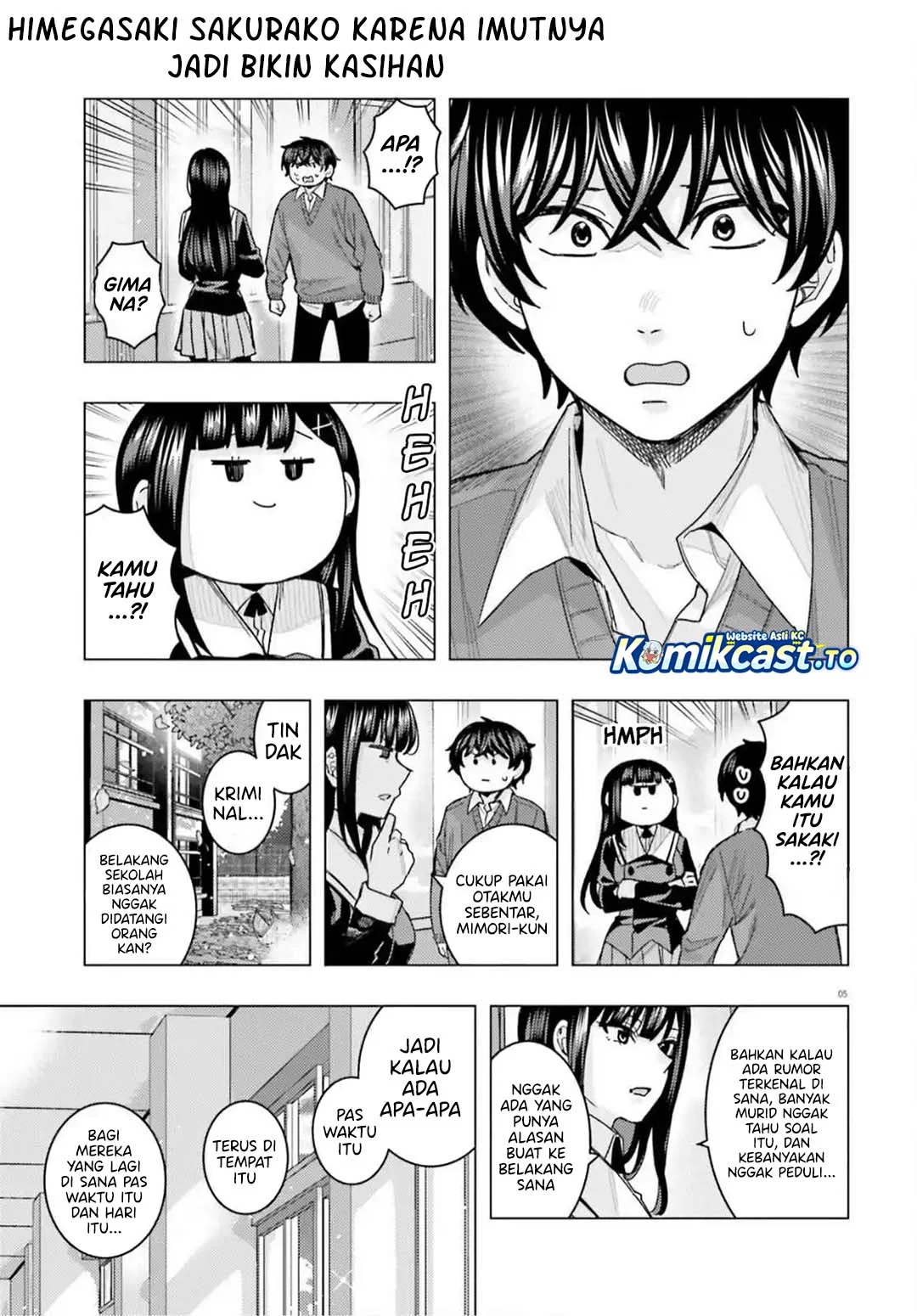 Himegasaki Sakurako wa Kyou mo Fubin Kawaii Chapter 57 - halaman 8