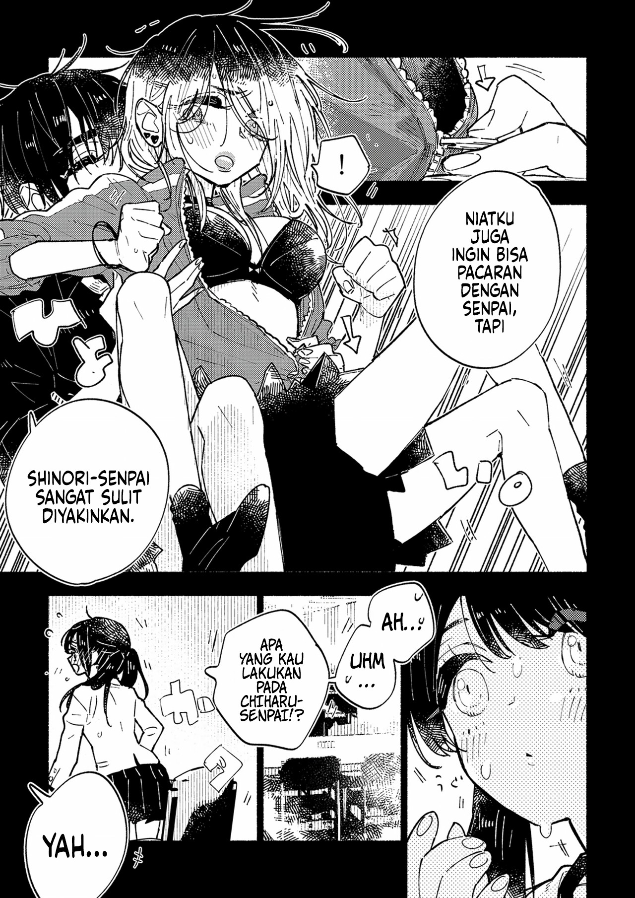 Himegoto: The Adult Virgin and the Experienced High Schooler Chapter 4 - halaman 12