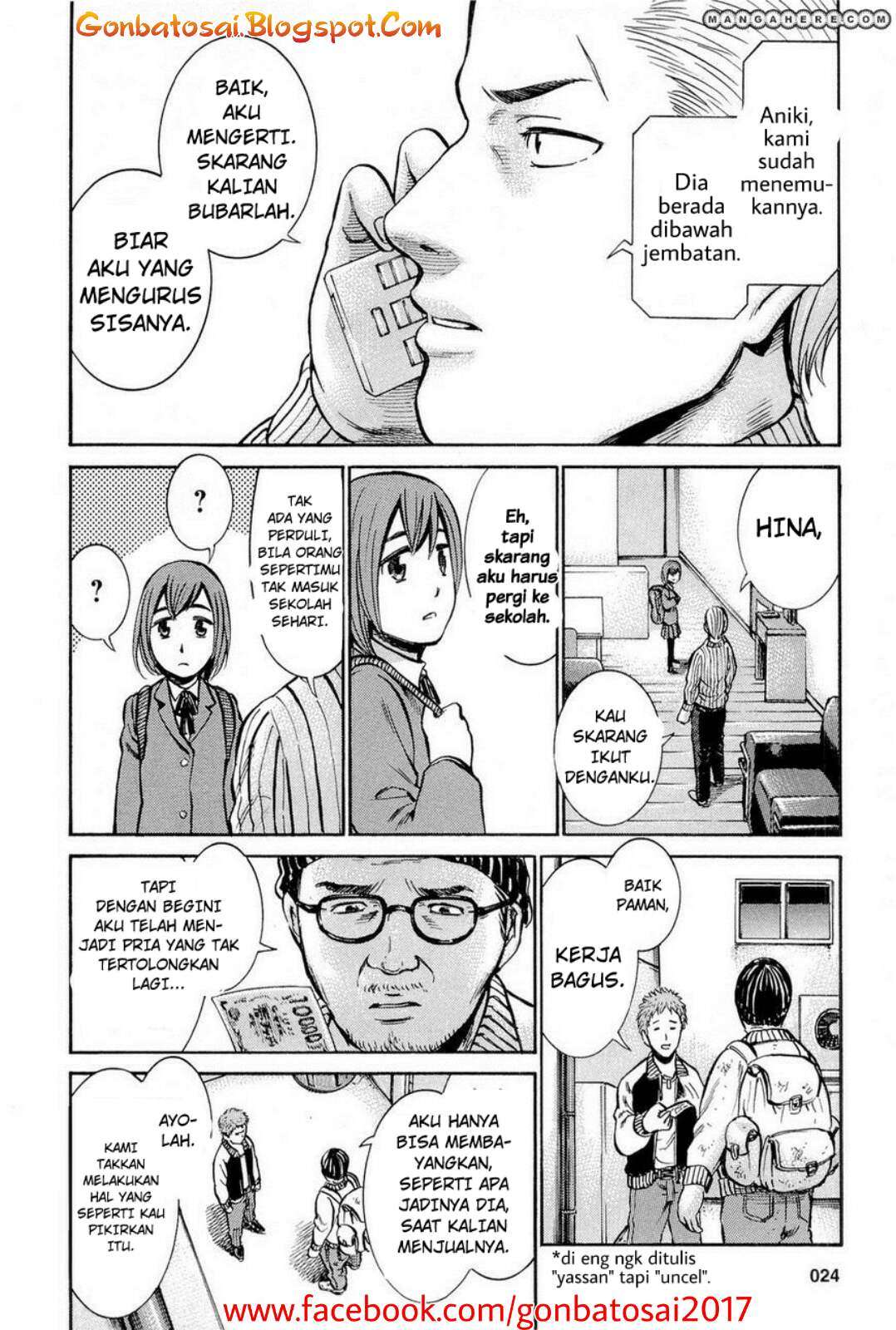 Hinamatsuri Chapter 6 - halaman 28