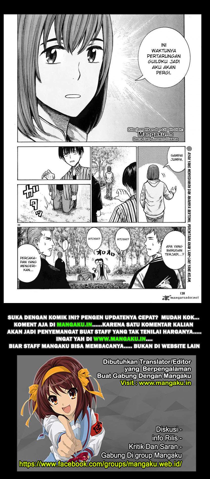 Hinamatsuri Chapter 60 - halaman 36
