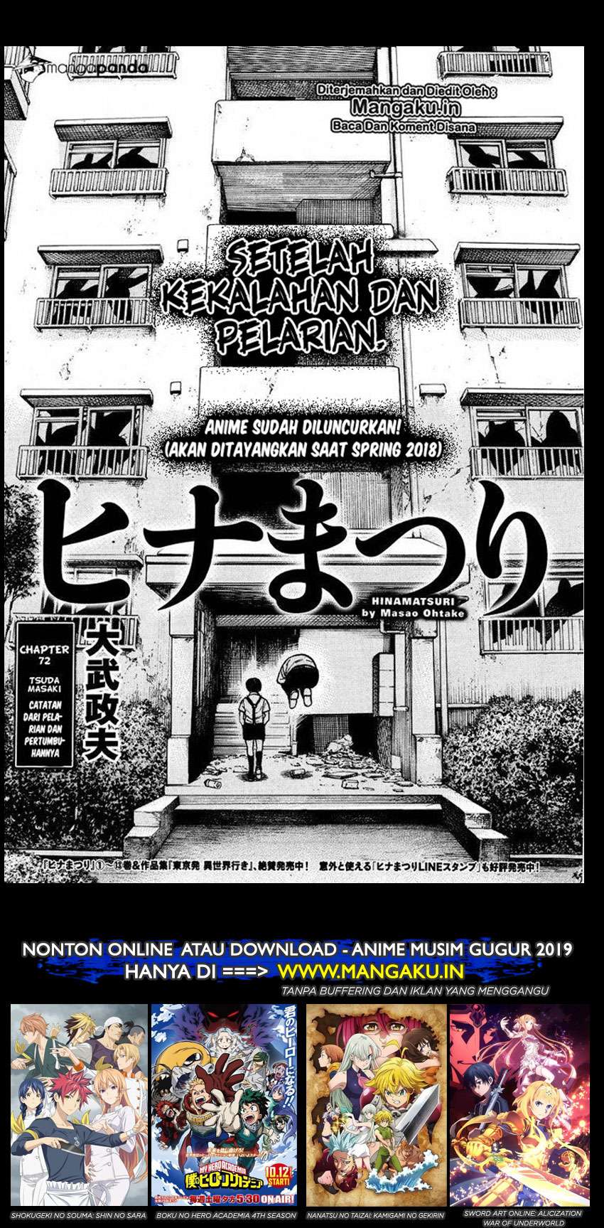 Hinamatsuri Chapter 72 - halaman 2