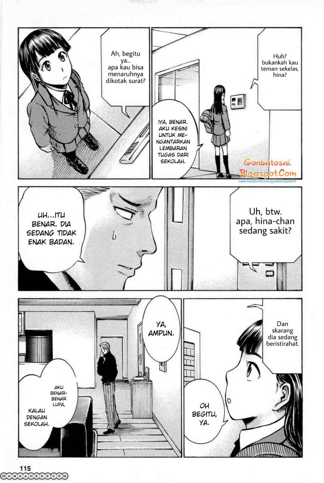 Hinamatsuri Chapter 9 - halaman 15