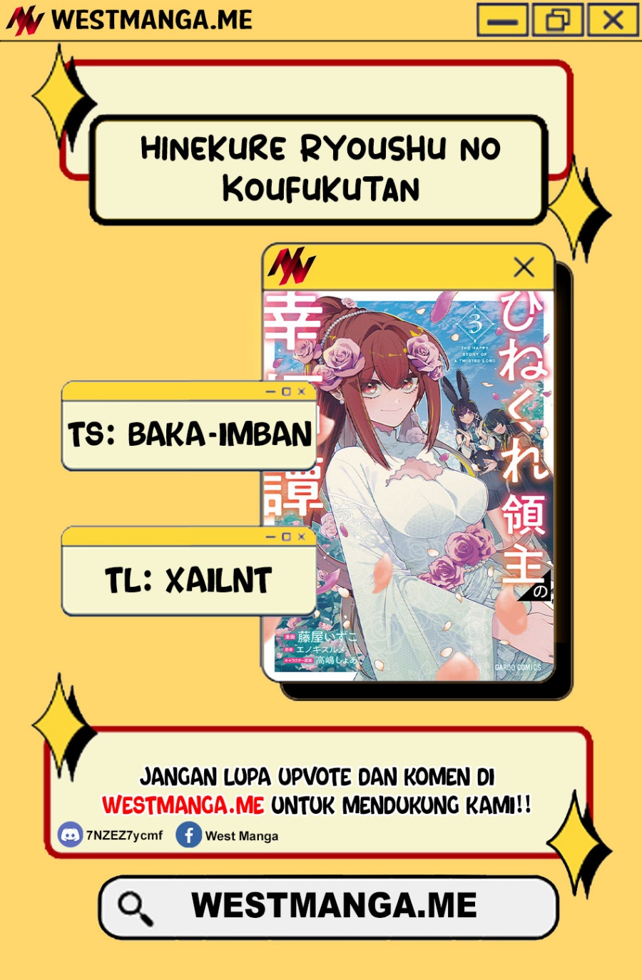 Hinekure Ryoushu no Koufukutan Chapter 17 - halaman 3
