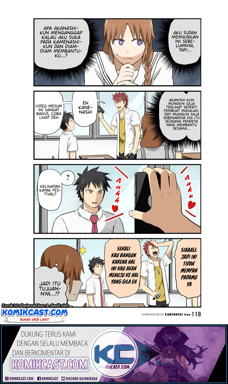 Hinmin Choujin Kanenashi-kun Chapter 10 - halaman 3
