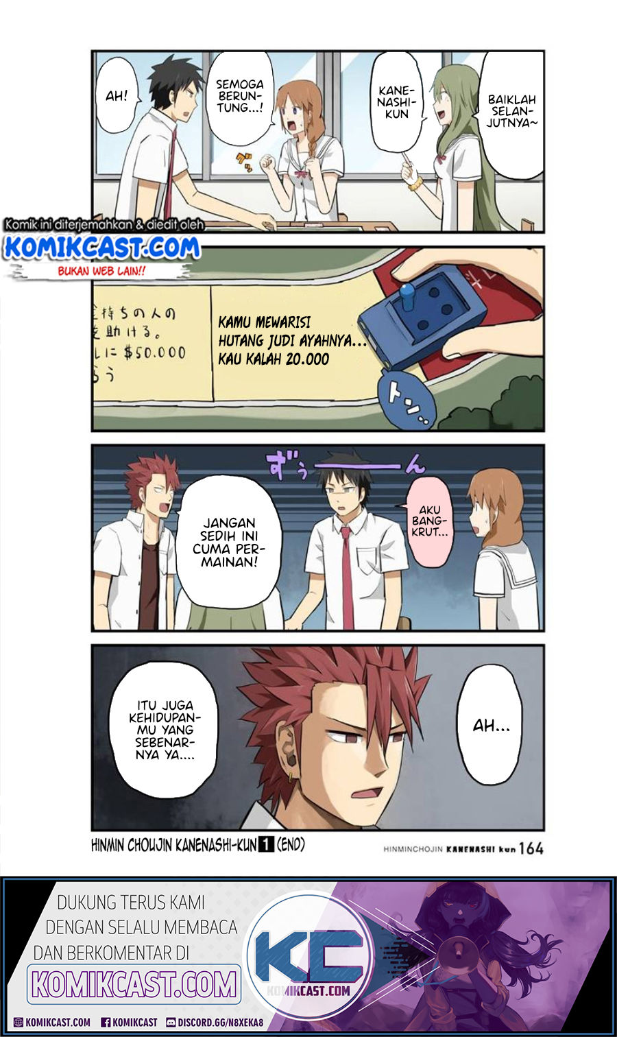 Hinmin Choujin Kanenashi-kun Chapter 13 - halaman 12