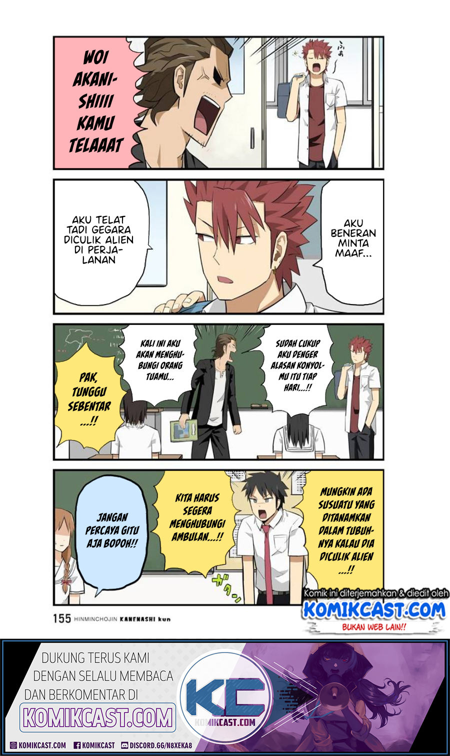 Hinmin Choujin Kanenashi-kun Chapter 13 - halaman 3