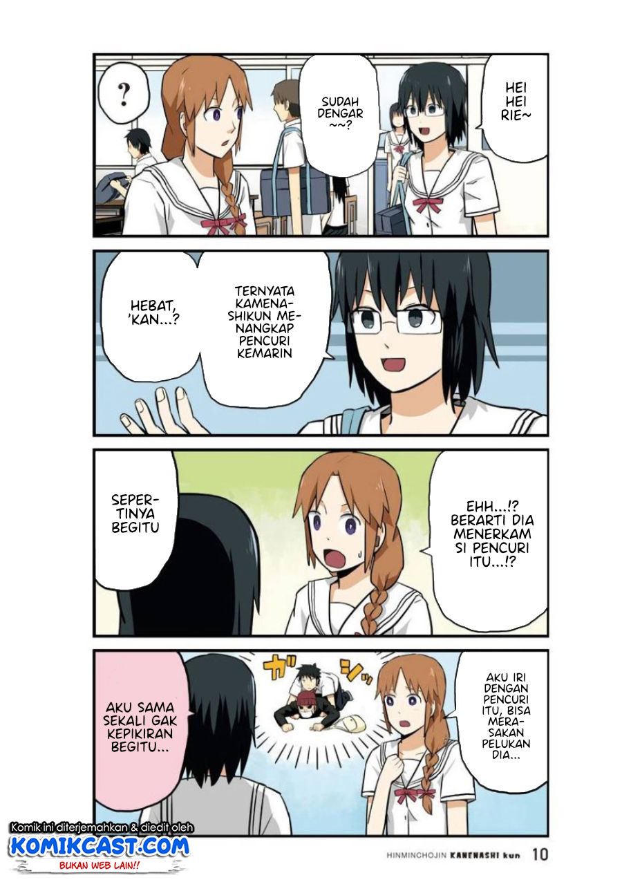 Hinmin Choujin Kanenashi-kun Chapter 14 - halaman 12