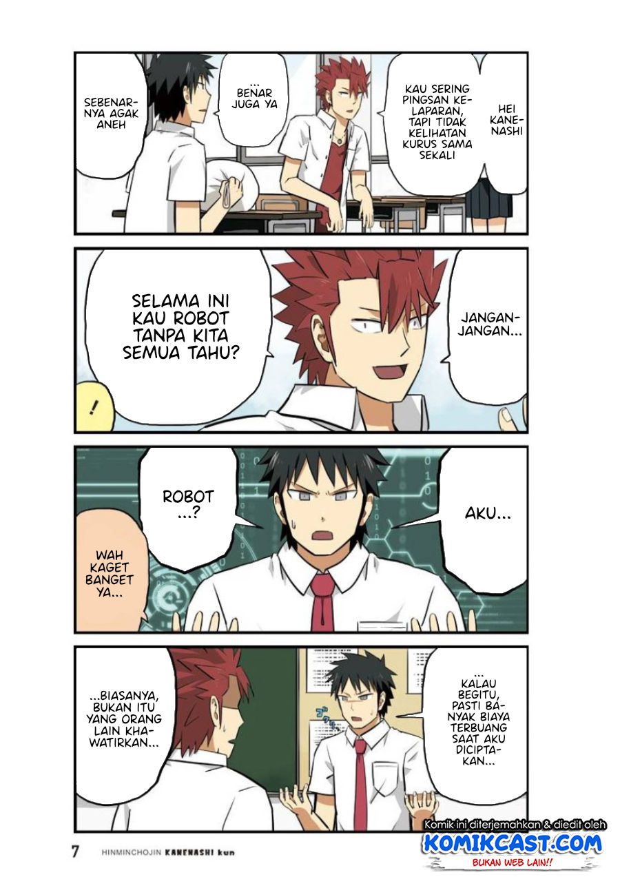 Hinmin Choujin Kanenashi-kun Chapter 14 - halaman 9