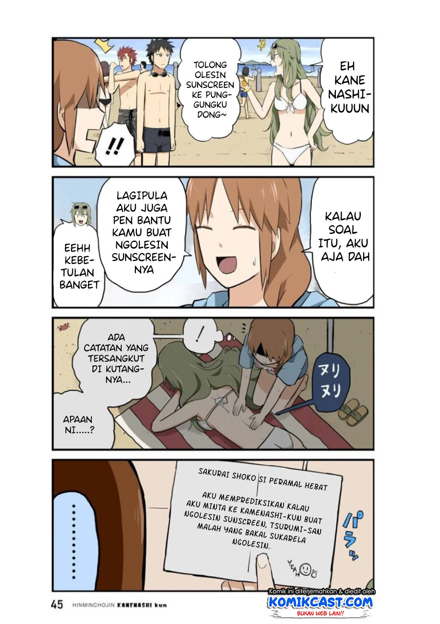 Hinmin Choujin Kanenashi-kun Chapter 17 - halaman 8