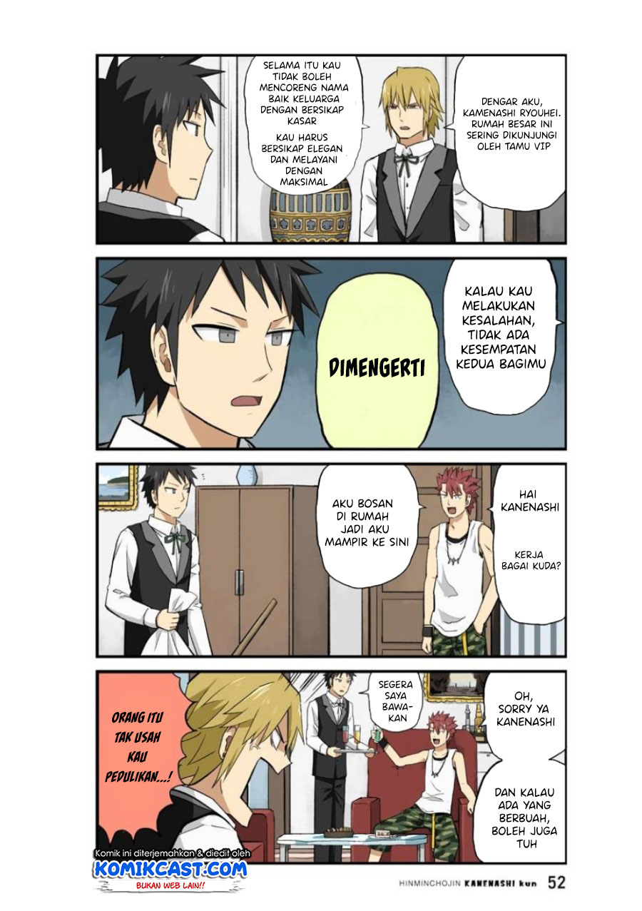 Hinmin Choujin Kanenashi-kun Chapter 18 - halaman 4