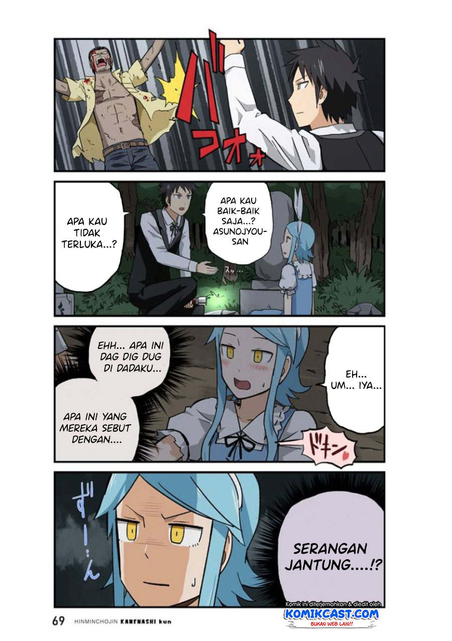 Hinmin Choujin Kanenashi-kun Chapter 19 - halaman 10