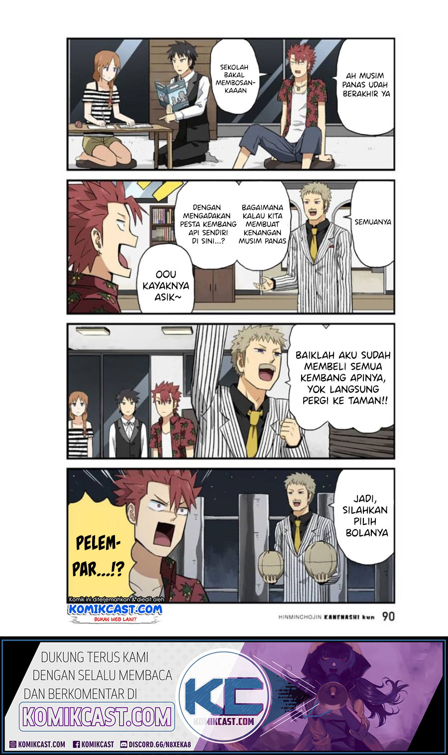 Hinmin Choujin Kanenashi-kun Chapter 20 - halaman 10