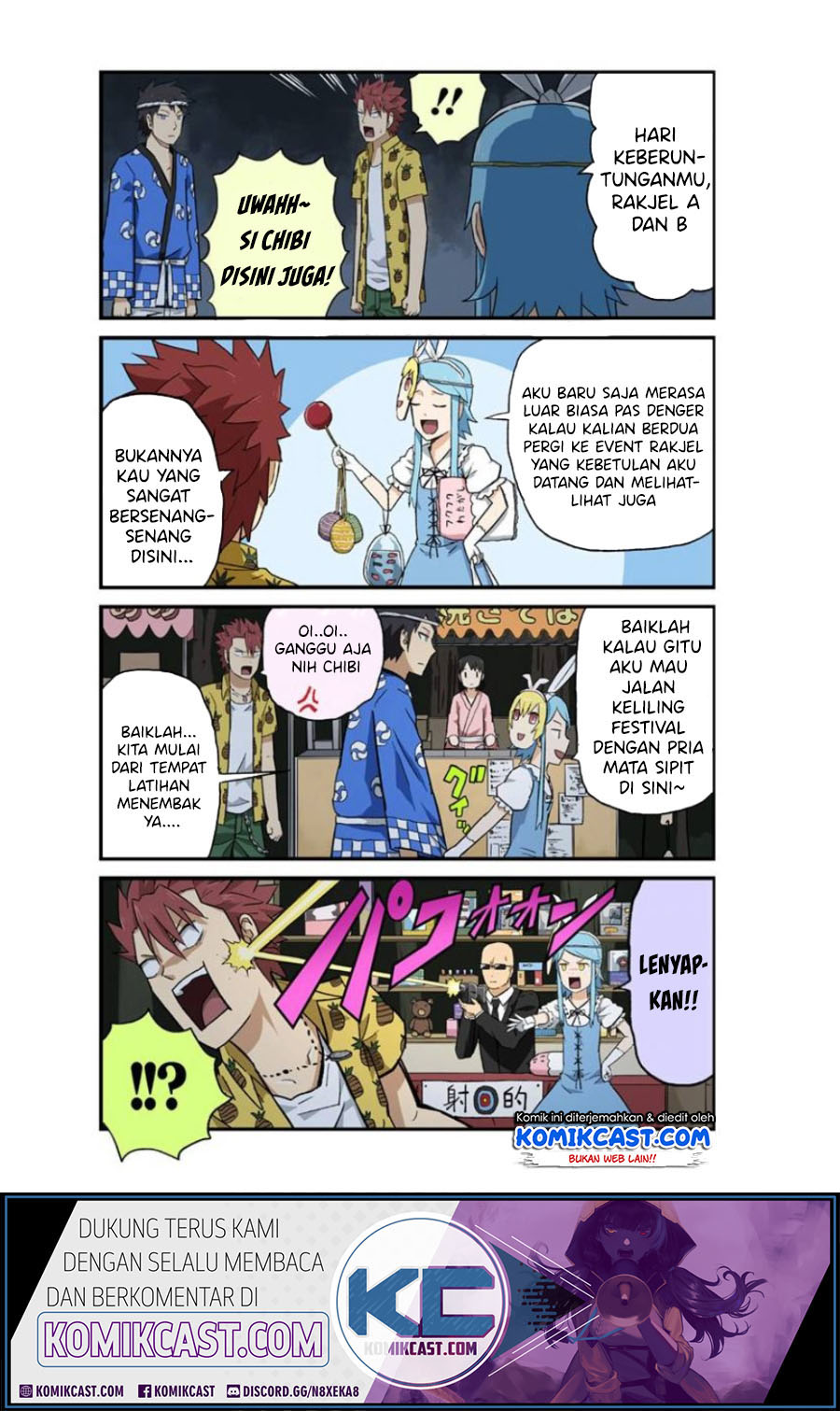 Hinmin Choujin Kanenashi-kun Chapter 20 - halaman 3
