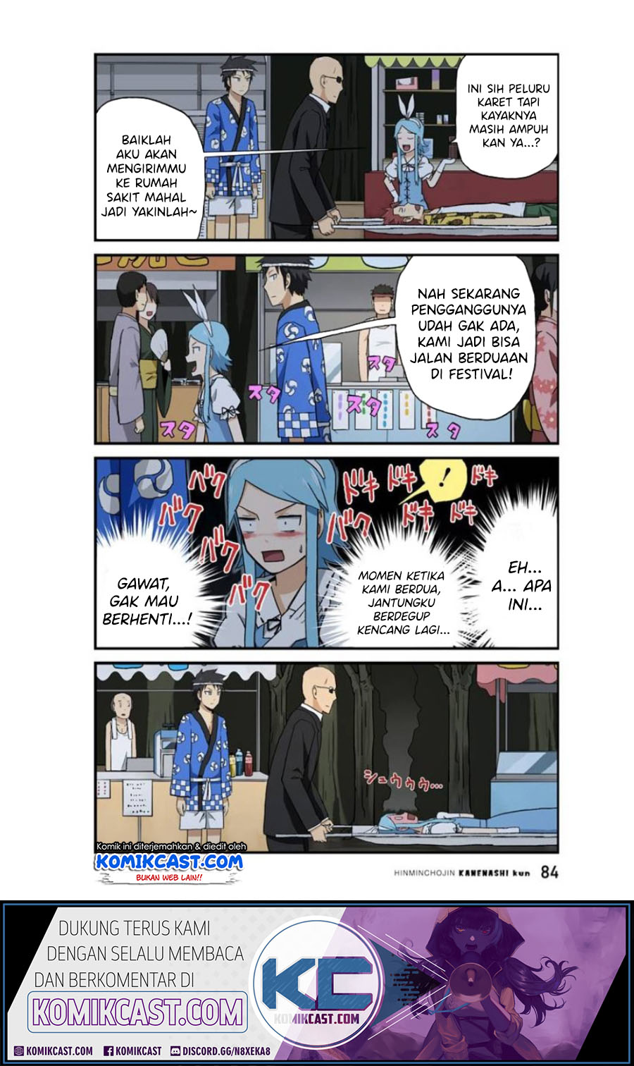 Hinmin Choujin Kanenashi-kun Chapter 20 - halaman 4