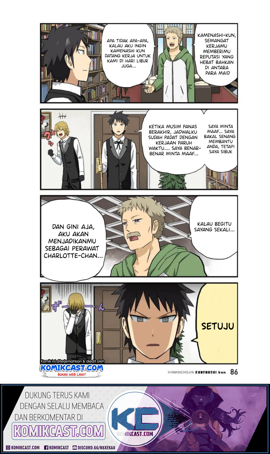 Hinmin Choujin Kanenashi-kun Chapter 20 - halaman 6