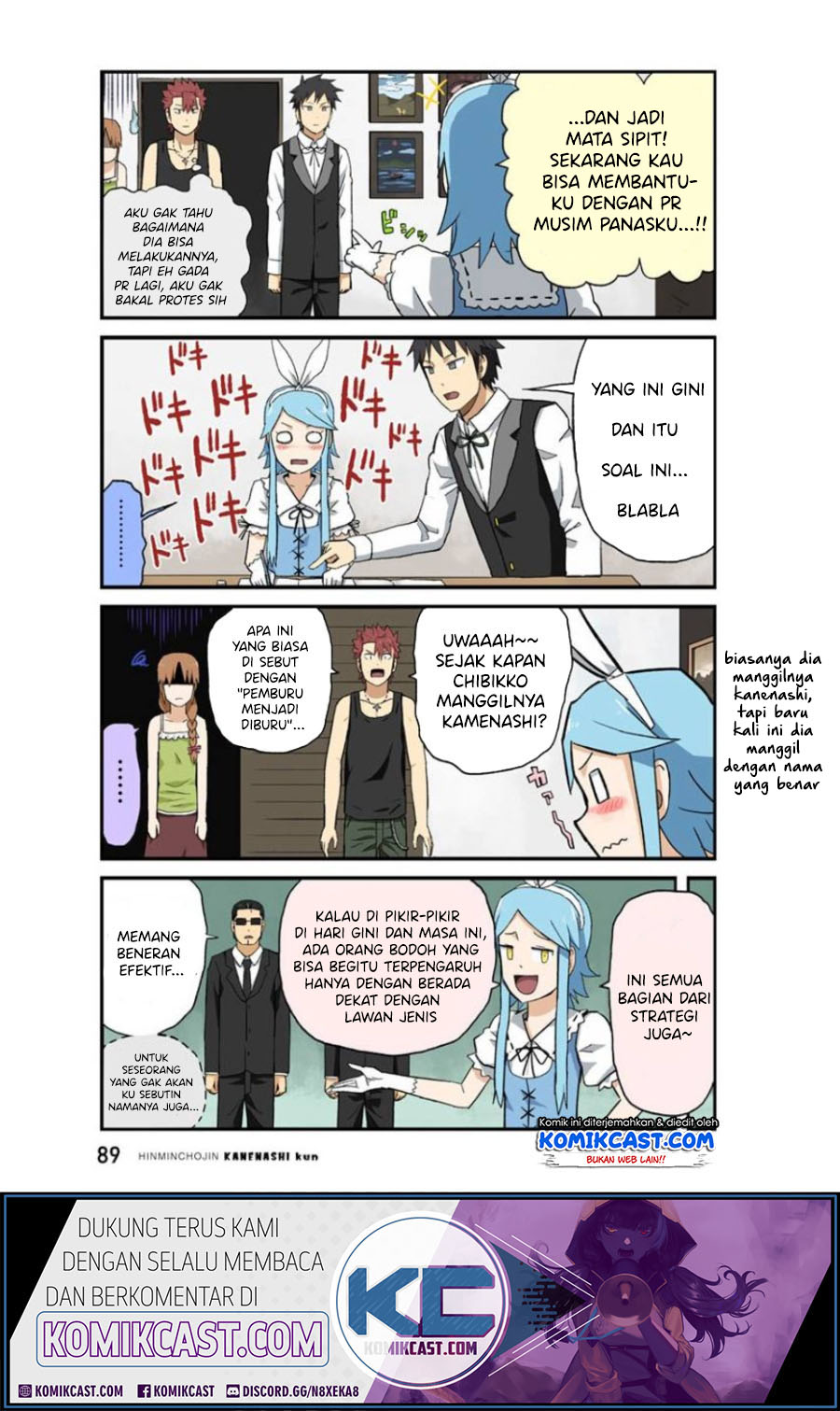 Hinmin Choujin Kanenashi-kun Chapter 20 - halaman 9