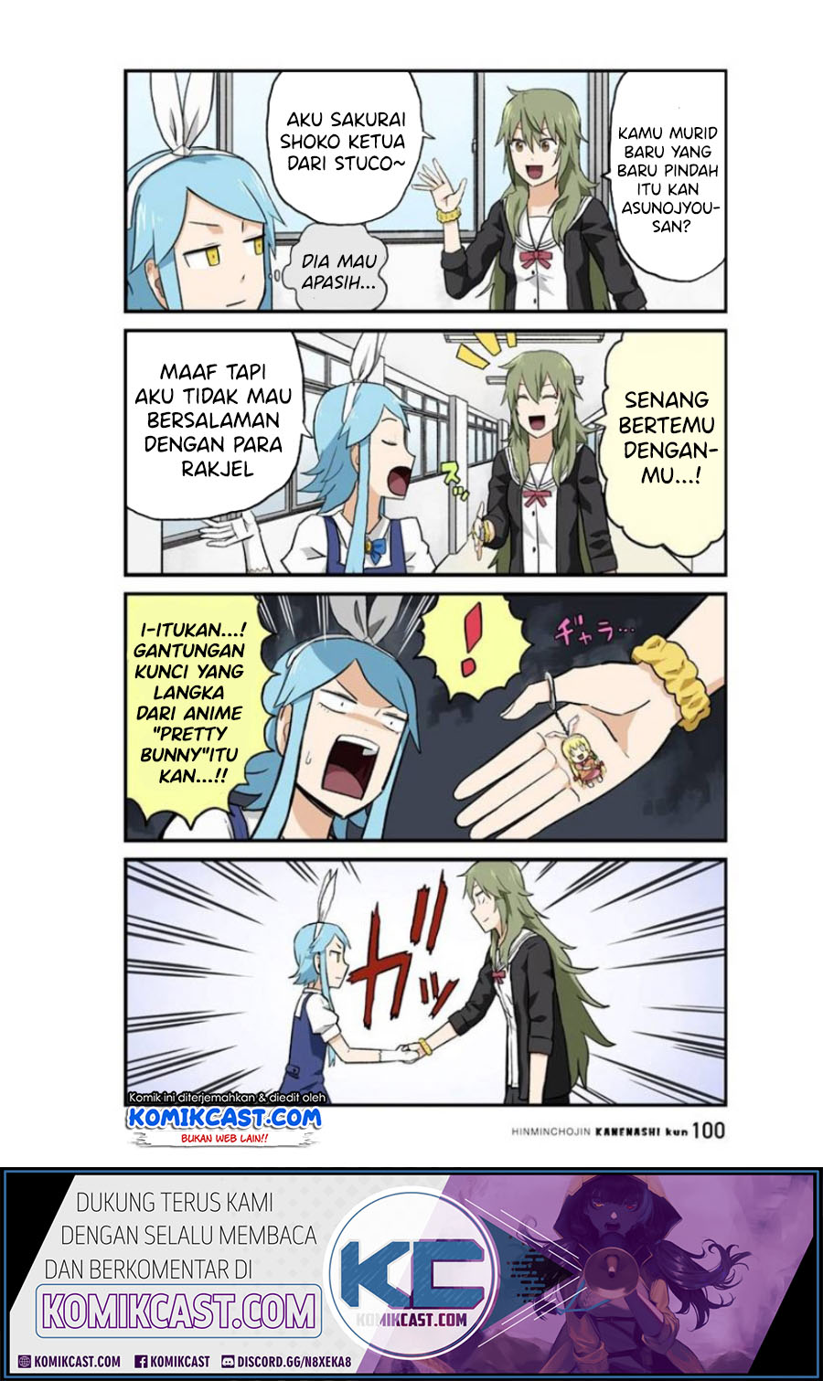 Hinmin Choujin Kanenashi-kun Chapter 21 - halaman 10