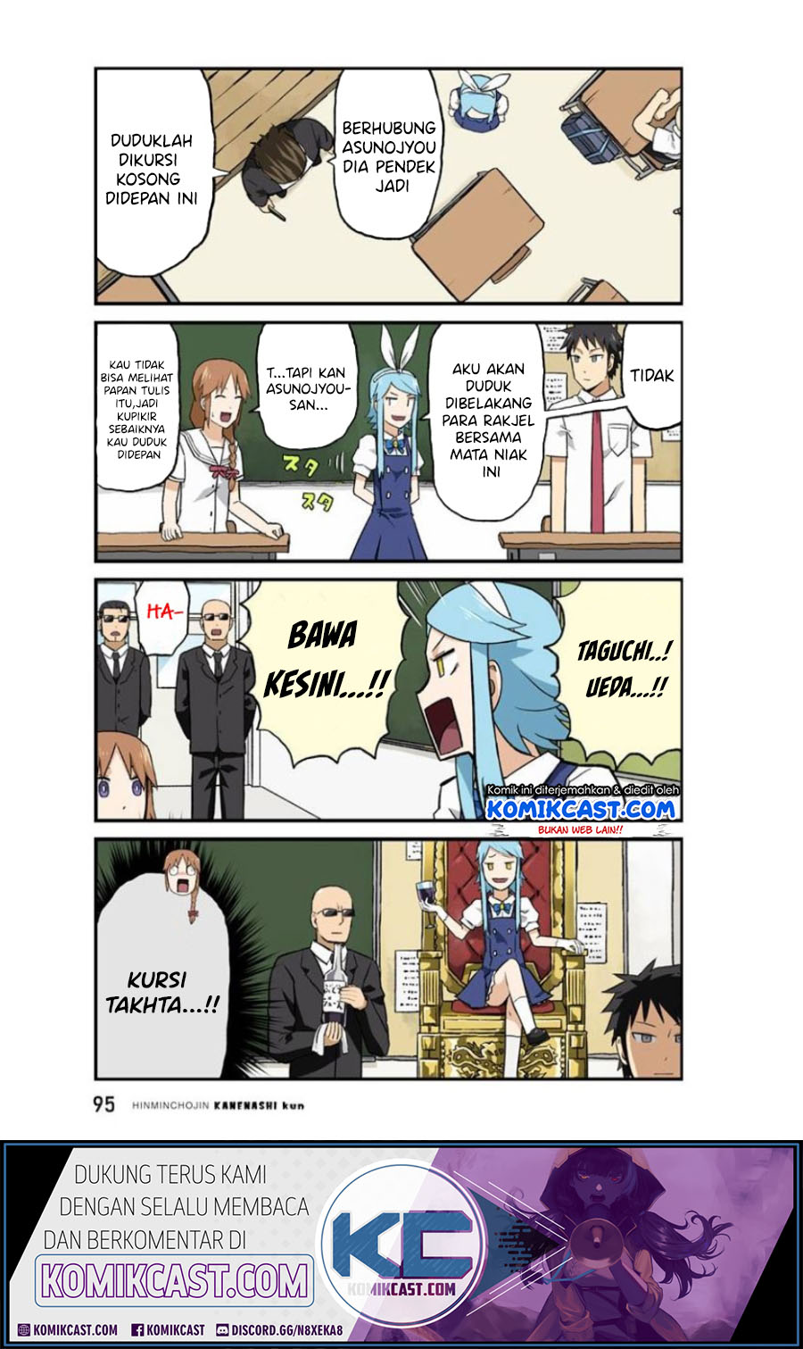 Hinmin Choujin Kanenashi-kun Chapter 21 - halaman 5