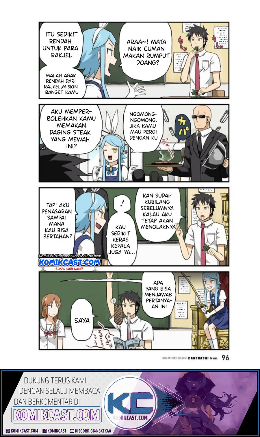 Hinmin Choujin Kanenashi-kun Chapter 21 - halaman 6