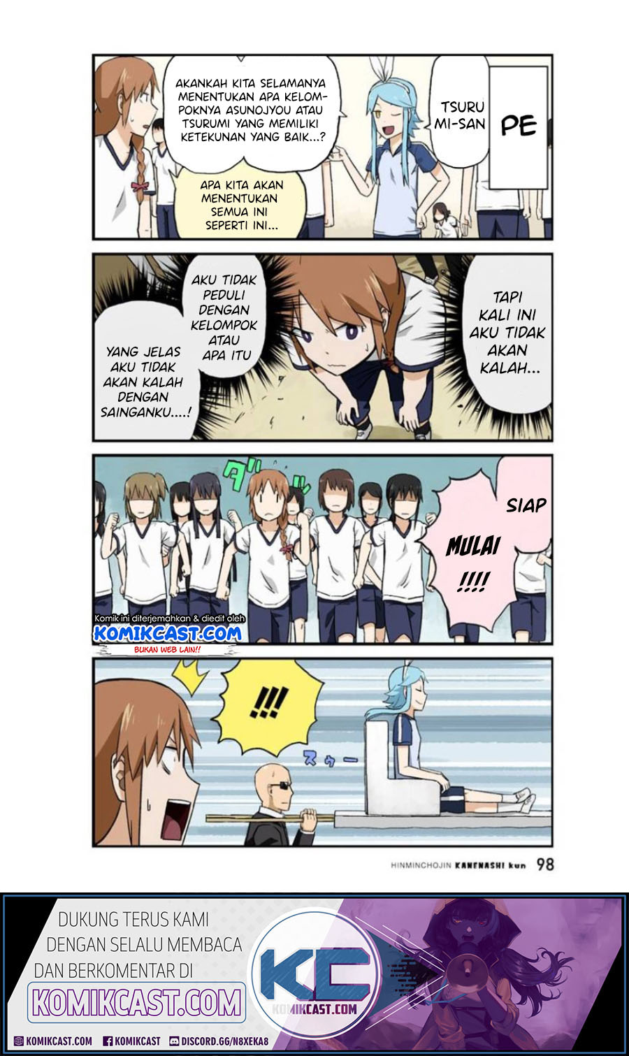 Hinmin Choujin Kanenashi-kun Chapter 21 - halaman 8