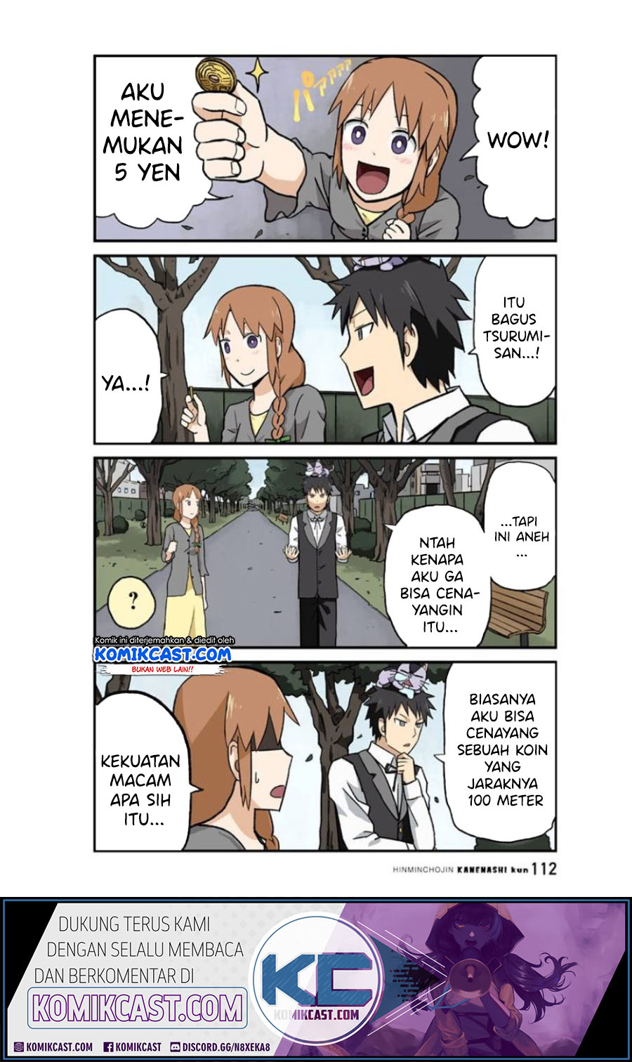 Hinmin Choujin Kanenashi-kun Chapter 22 - halaman 10
