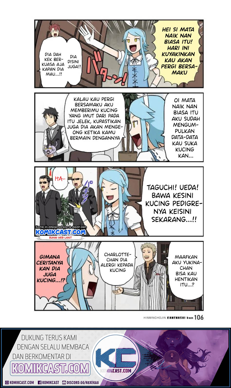Hinmin Choujin Kanenashi-kun Chapter 22 - halaman 4