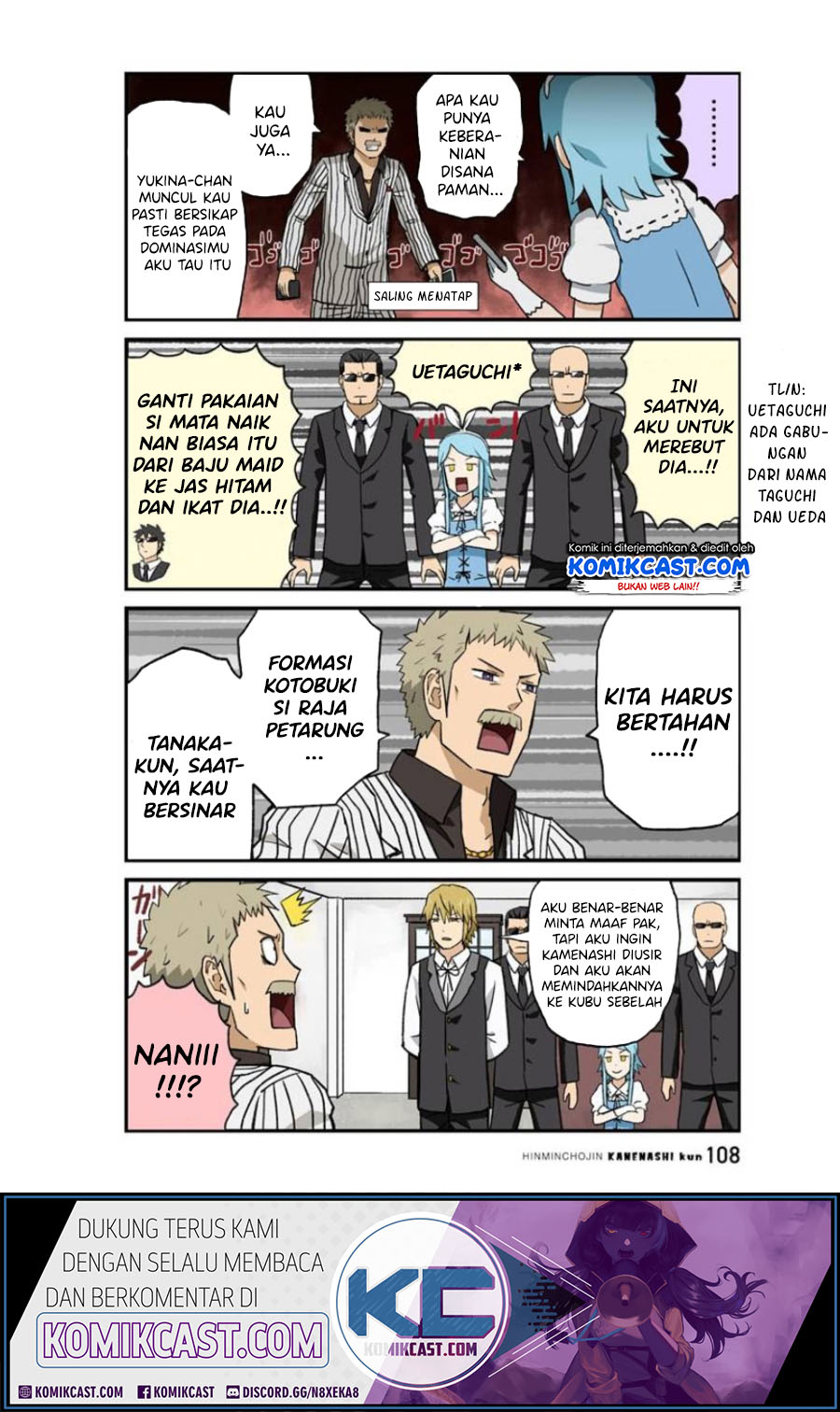 Hinmin Choujin Kanenashi-kun Chapter 22 - halaman 6