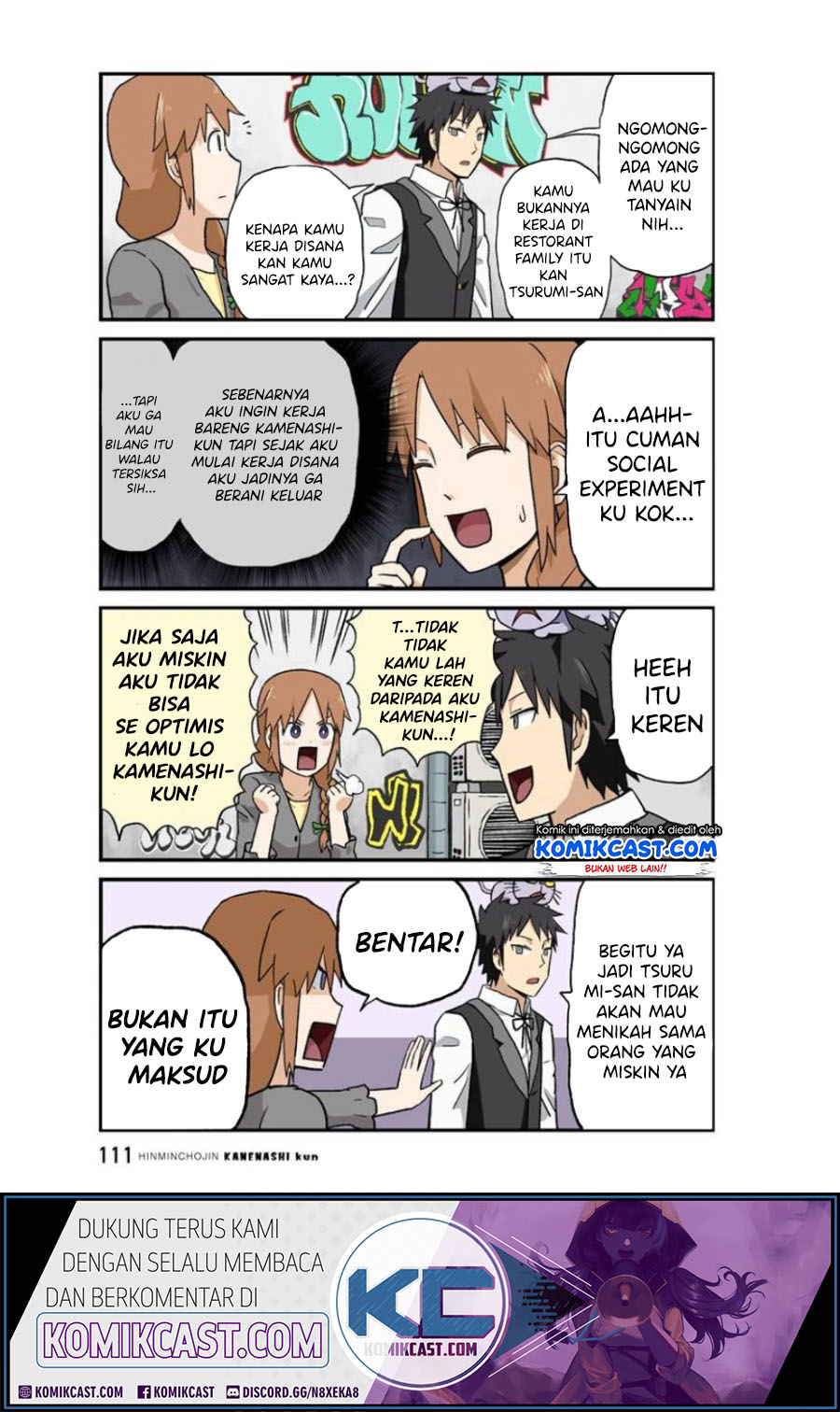 Hinmin Choujin Kanenashi-kun Chapter 22 - halaman 9