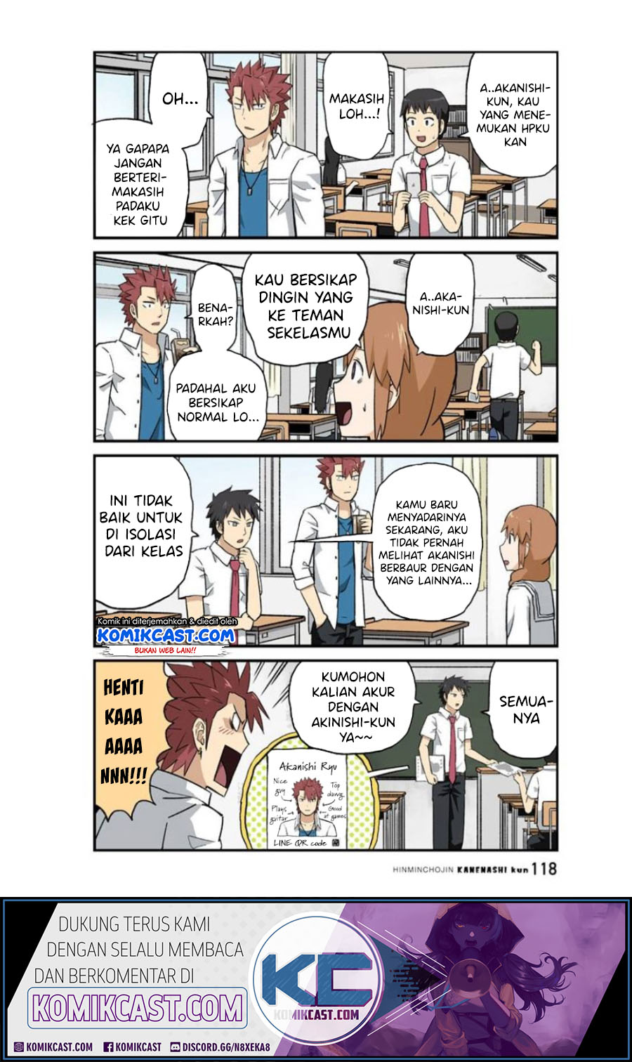 Hinmin Choujin Kanenashi-kun Chapter 23 - halaman 5