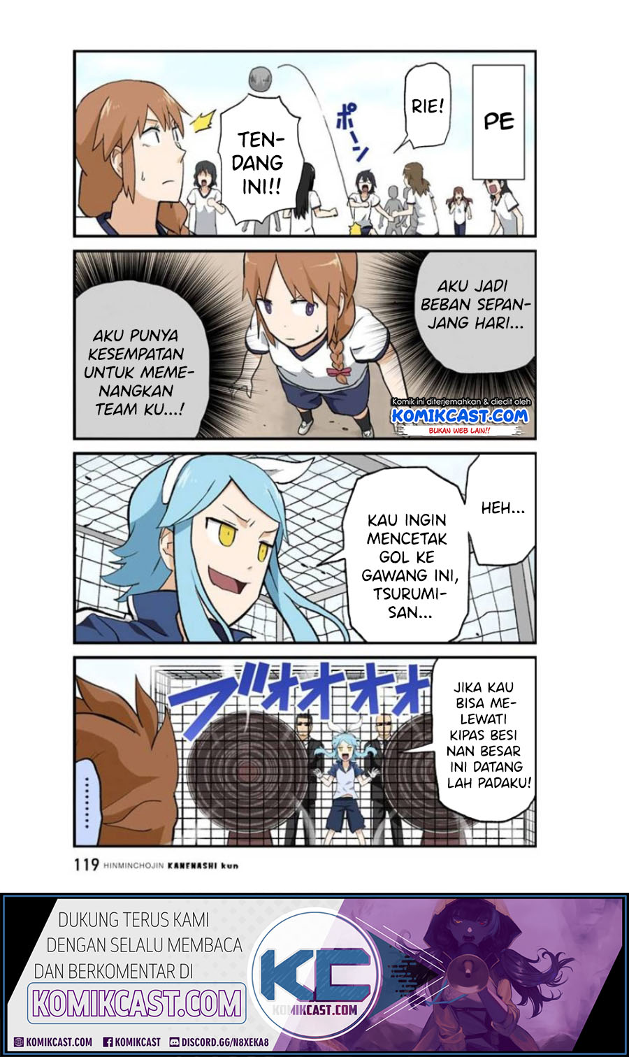 Hinmin Choujin Kanenashi-kun Chapter 23 - halaman 6