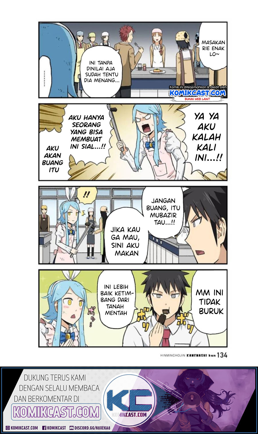 Hinmin Choujin Kanenashi-kun Chapter 24 - halaman 10