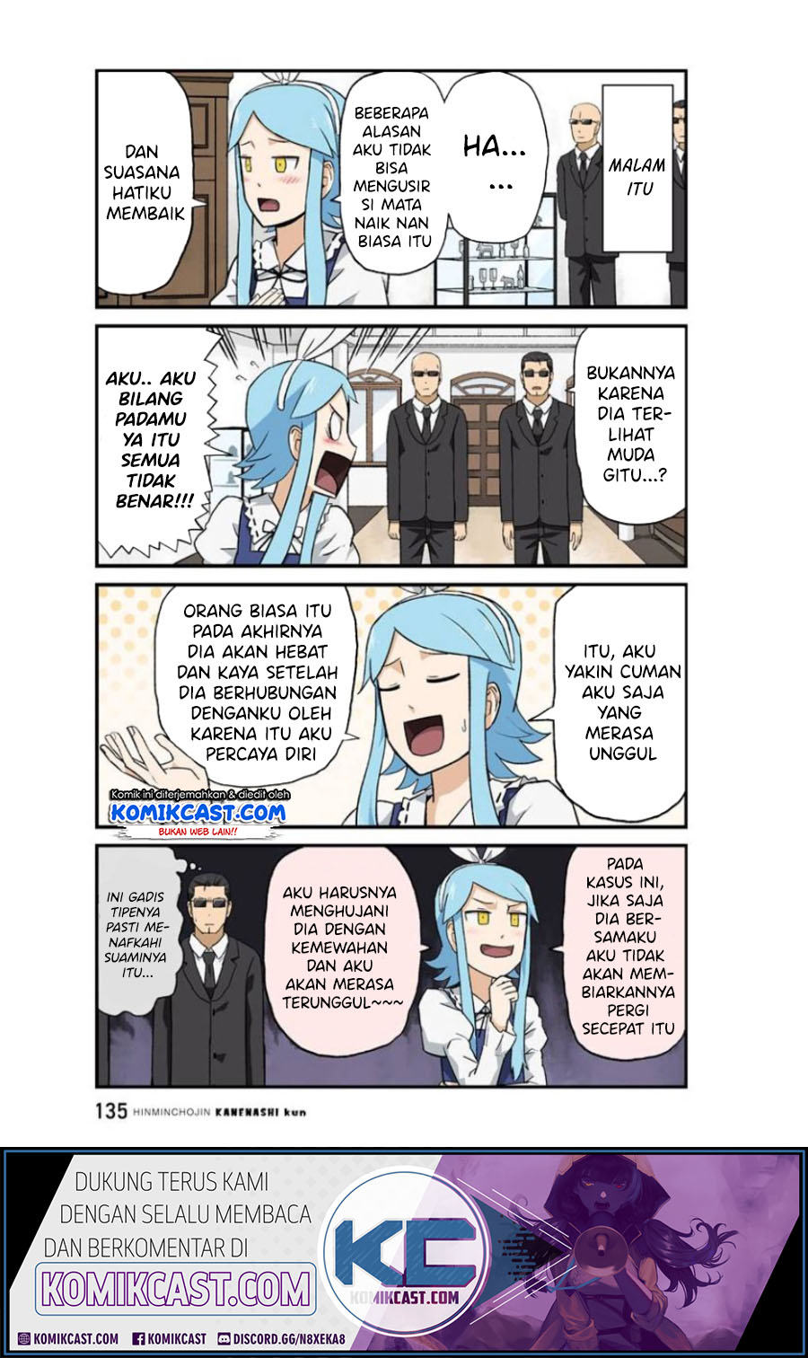 Hinmin Choujin Kanenashi-kun Chapter 24 - halaman 11